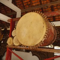 Big Lanna drums in Northern Thailand